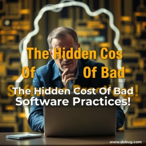 Read more about the article The Hidden Cost Of Bad Software Practices!