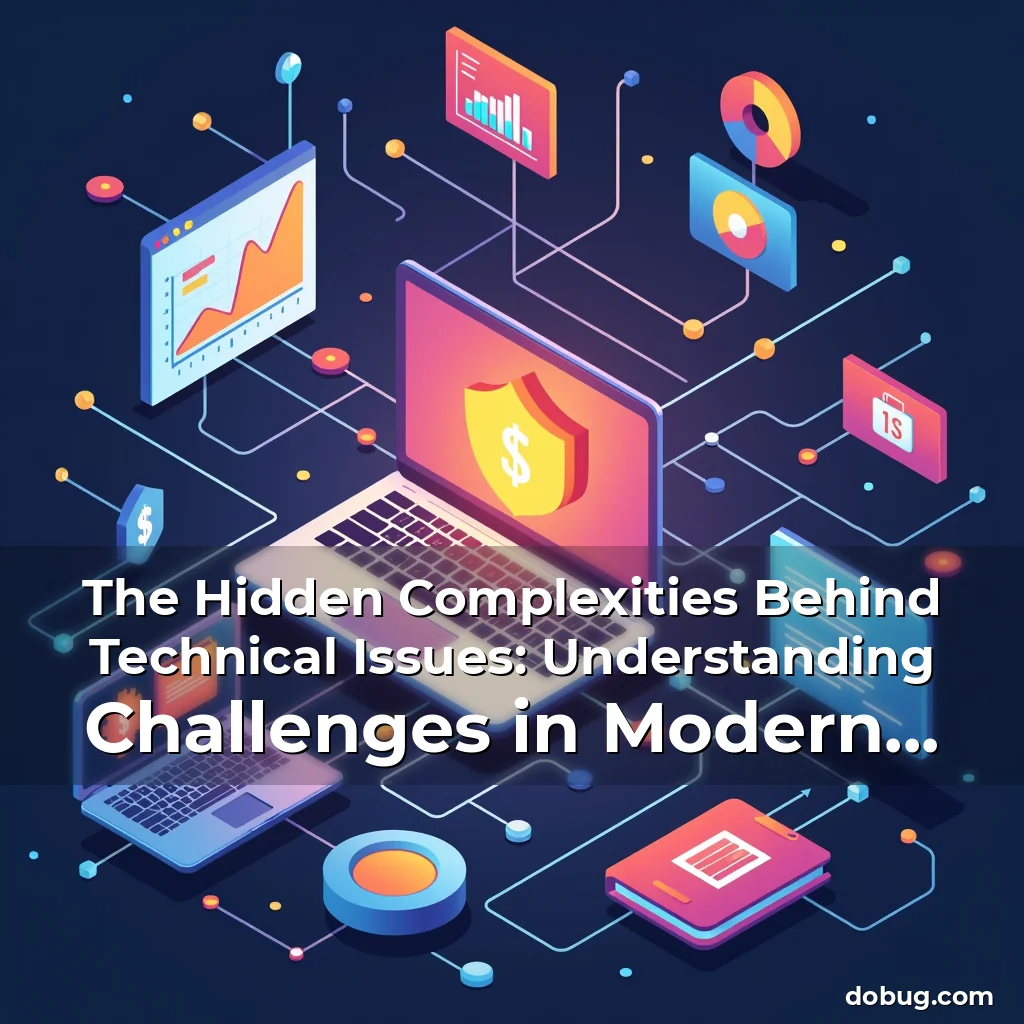 Read more about the article The Hidden Complexities Behind Technical Issues: Understanding Challenges in Modern Technology